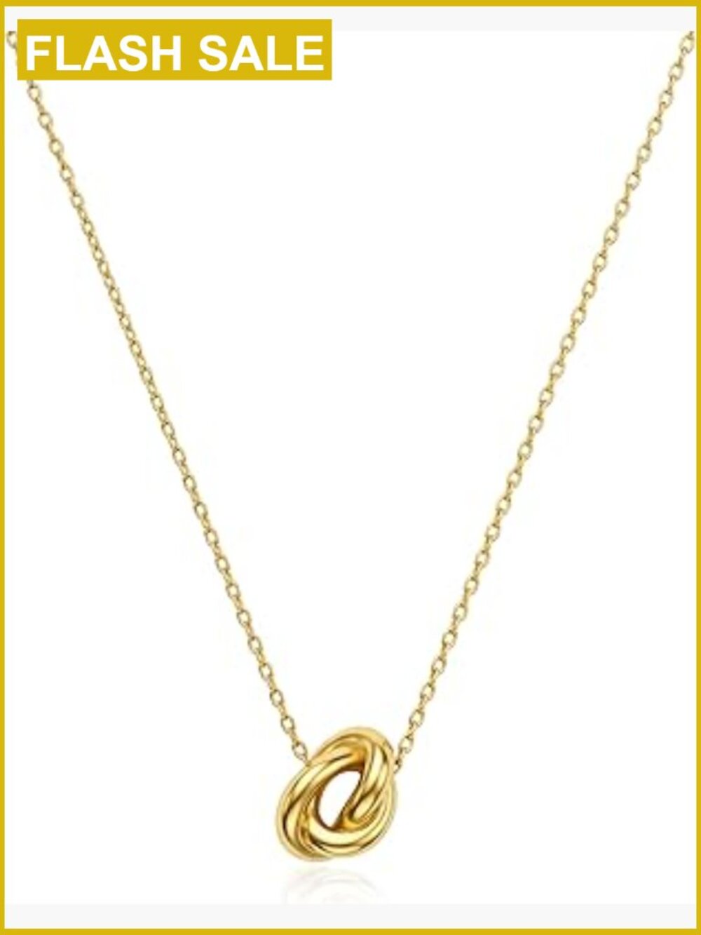 Gold Plated Dainty Layered Chain Necklace 16 Inch